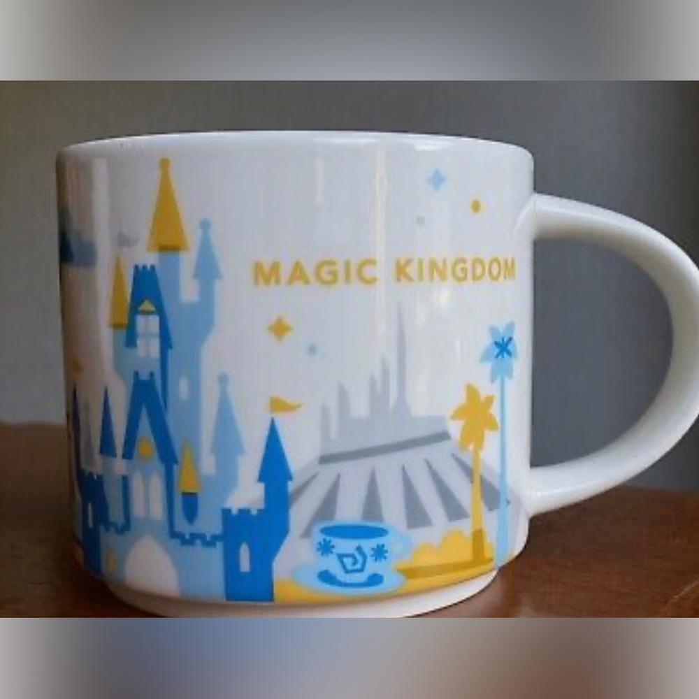 Starbucks Magic Kingdom "You are here" mug, Disney. BRAND NEW 2014